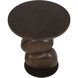 Paplo 21 X 19 inch Medium Brown End Table